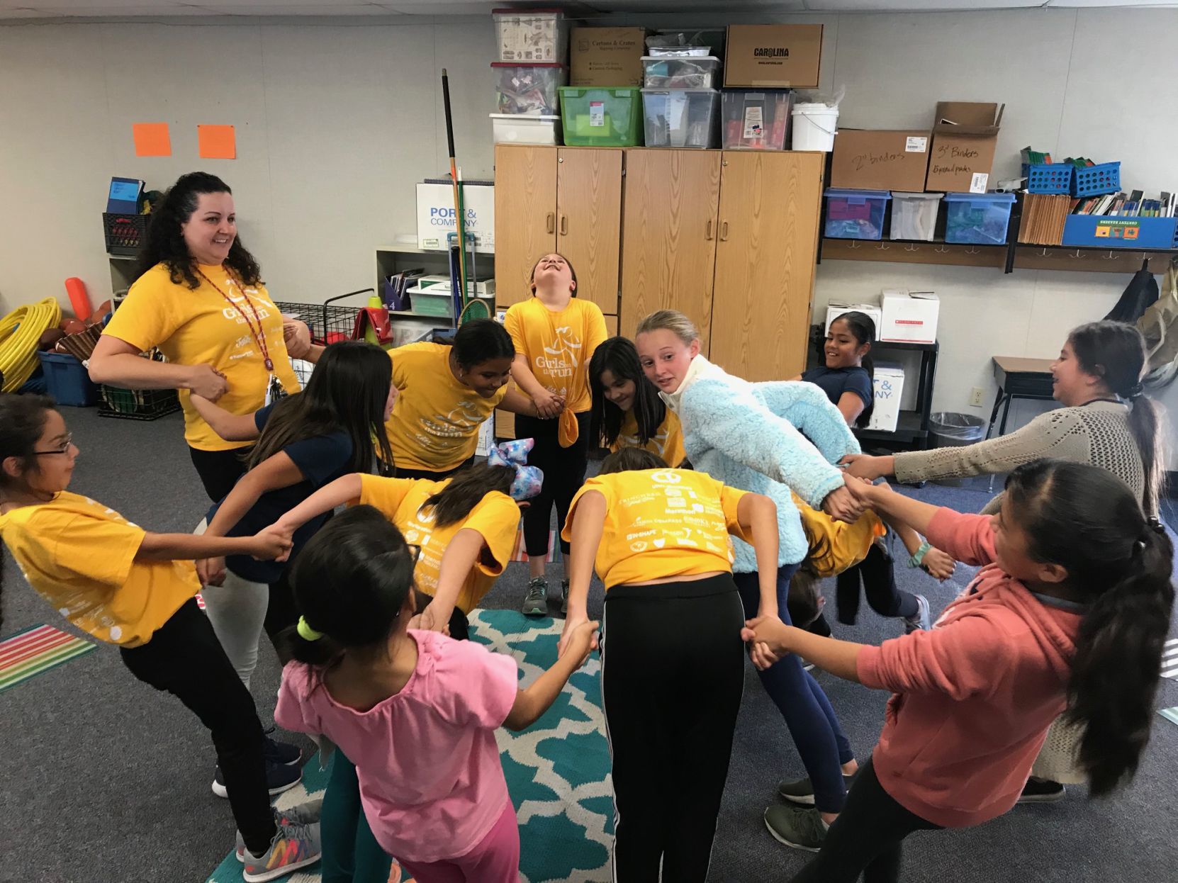 Phillips Magnet Elementary Girls On The Run team